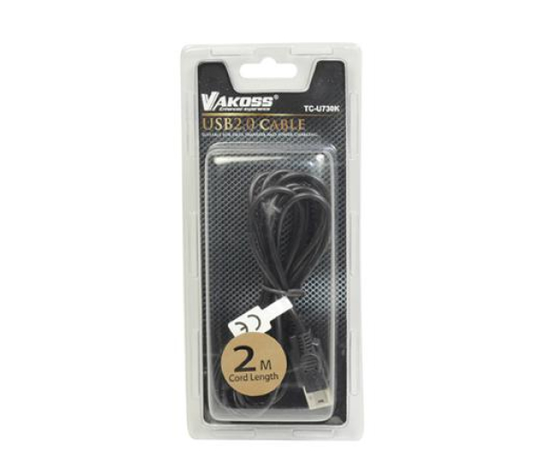 Vakoss Vakoss Kabel miniUSB TC-U730K 2m - 1402280 - zdjęcie 2
